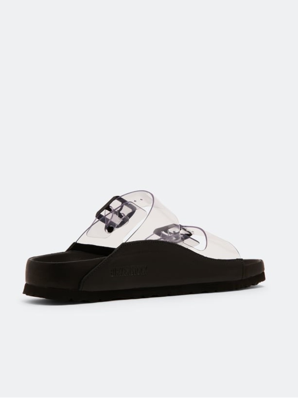 Manolo Blahnik x Birkenstock Arizona PVC Transparent Sandals Size 8 - 8.5 - Picture 12 of 13